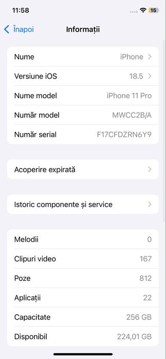 IPhone 11 pro de 256gb