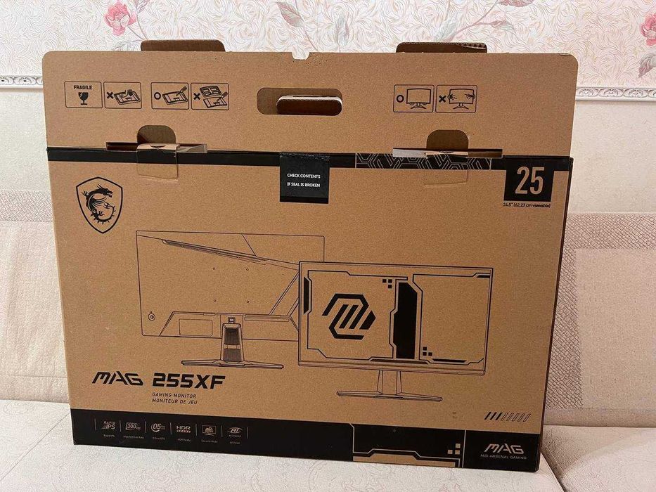 Монитор 24.5" MSI MAG255XF черный