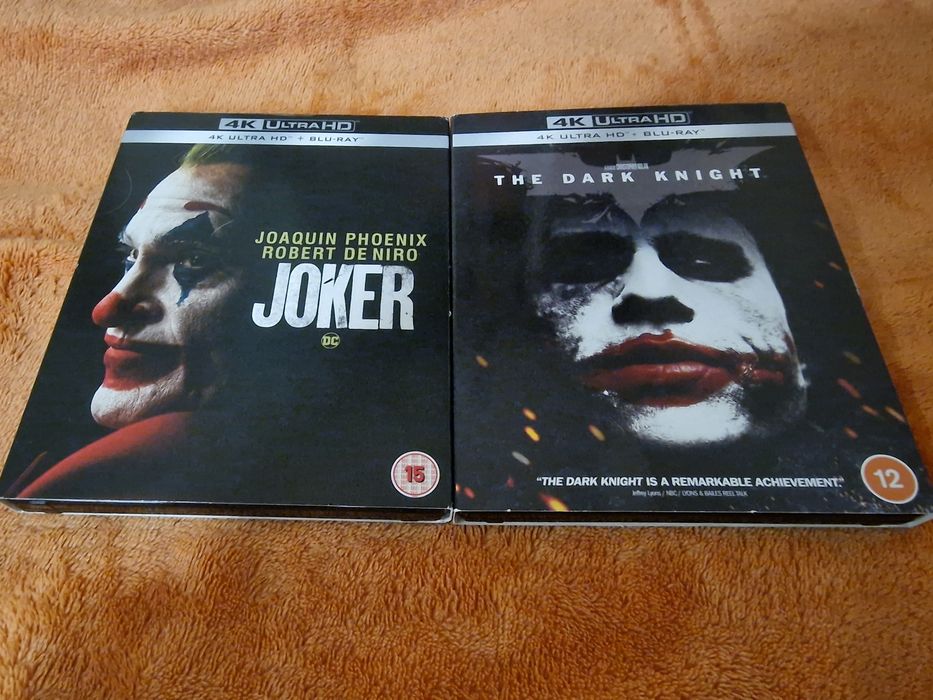 The Dark Knight + Joker 4K UHD + Blu-Ray