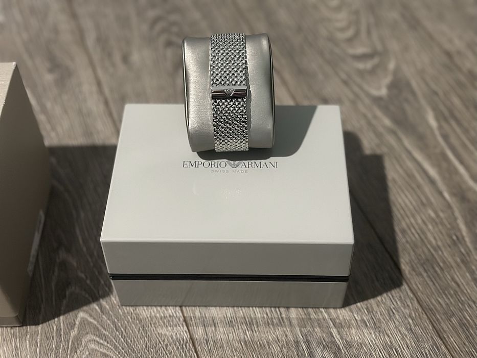 Ceas Emporio Armani, Swiss Made Bracele,Nou.