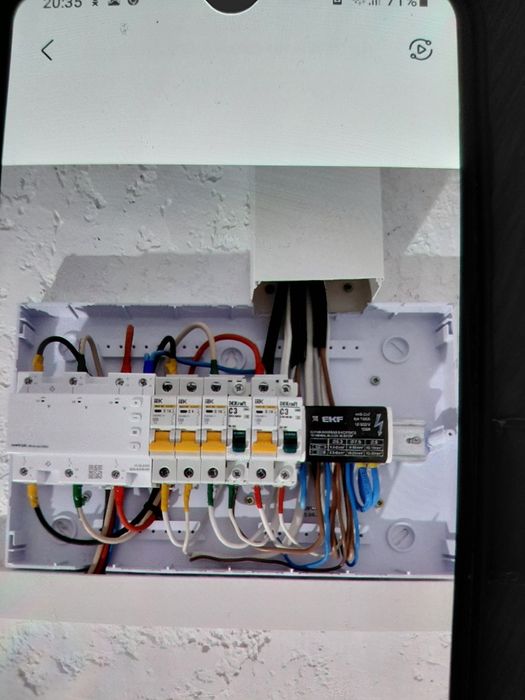 Электромонтажные работы.