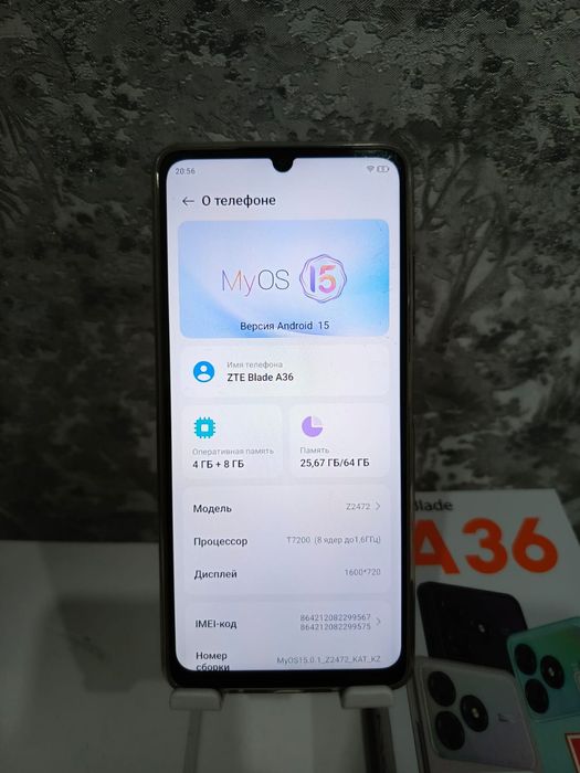 Телефон ZTE Blade A36