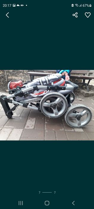 Продам коляску ирансформер зима лето
