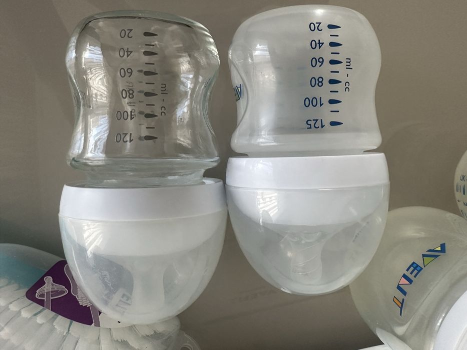 PHILIPS AVENT SCD293/00 Стартов комплект за кърмене с ръчна помпа за кърма NATURAL (чисто нова)