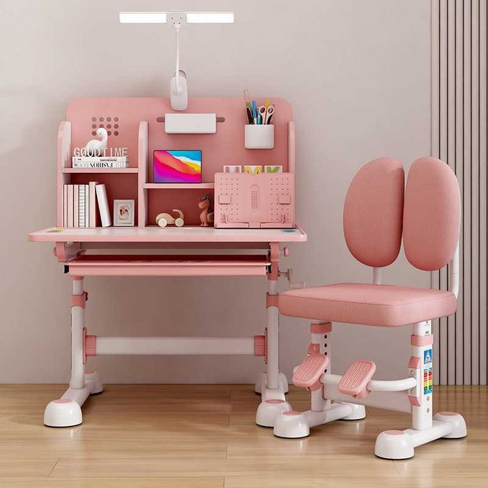 Детская парта ортопедическая для школьника растущая парта с наклоном