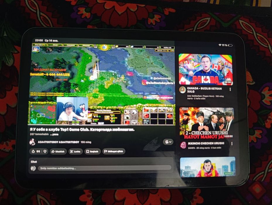 ipad mini 6 — 64gb toza, karobkali  3 mln jizzax