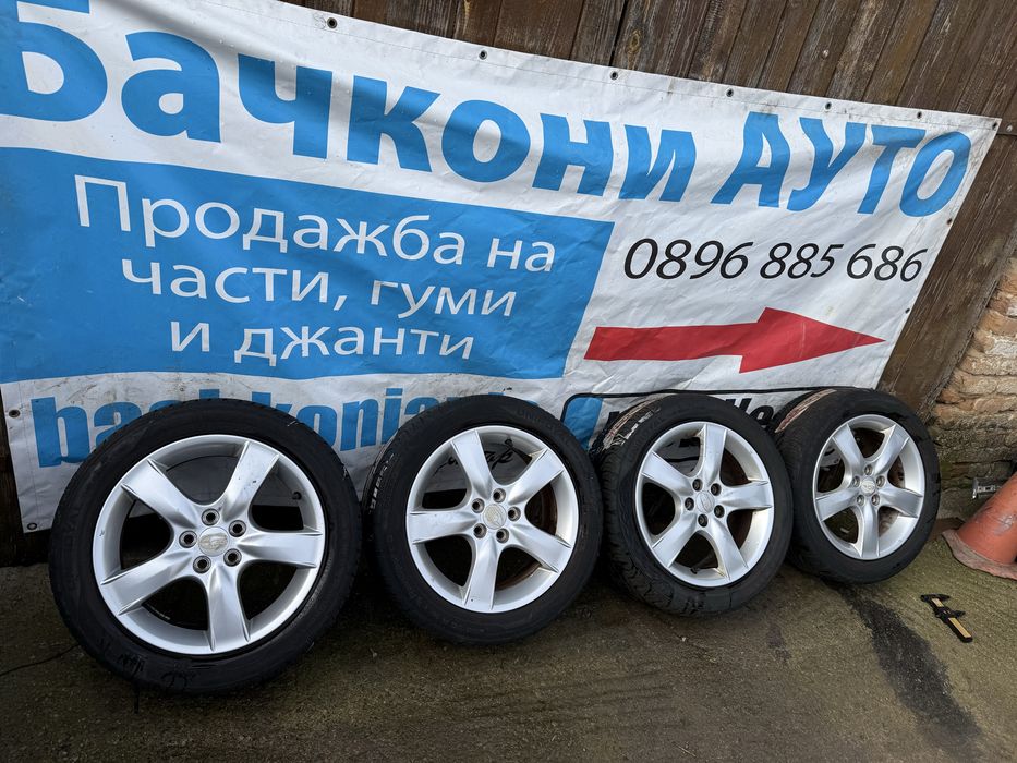 16 5х100 джанти с гуми