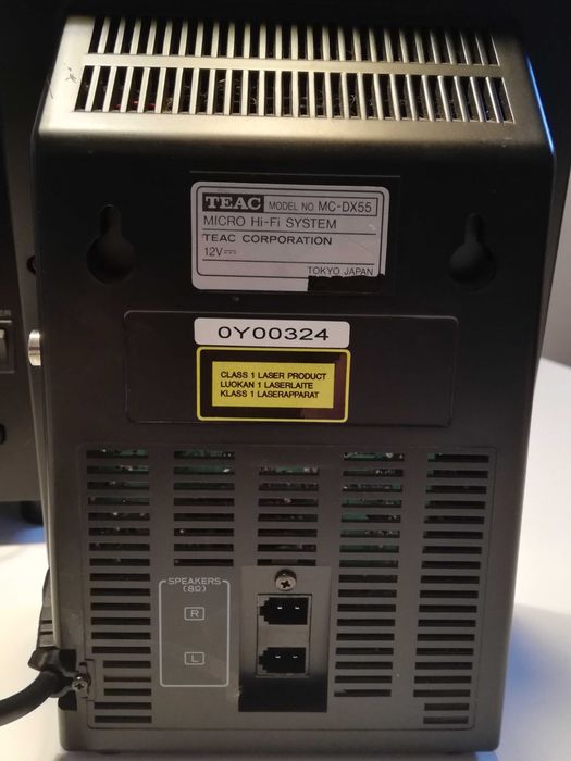MicroSistem TEAC  MC-DX55 - Amplif/Boxe/CD/Tuner/Telecomanda/Impecabil