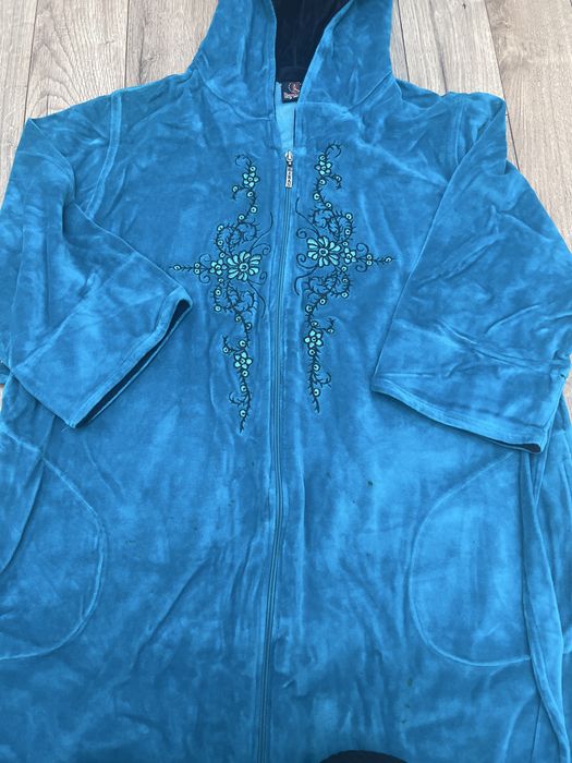 Халат бирюзовый 46р