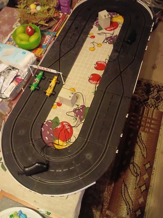 Соц игра от ГДР писта с колички