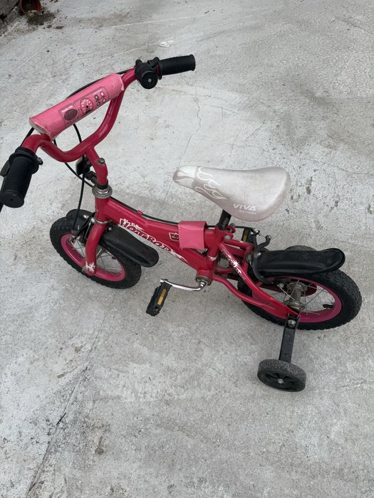 Детско колело розово 12 цола