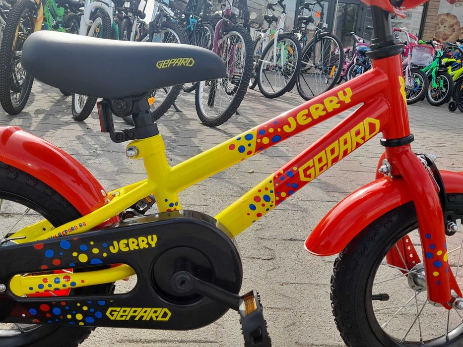 GEPARD Велосипед 12" JERRY червен