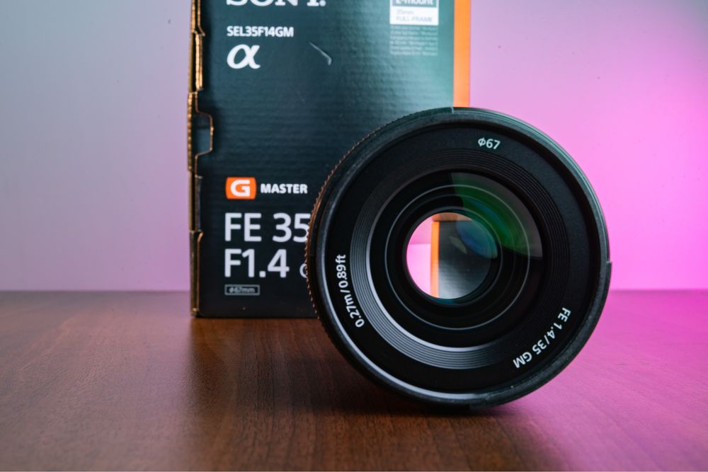 Sony 35mm f/1.4 GM (Гаранционен до 2030)