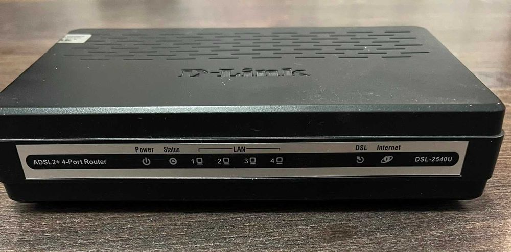 Продам D-Link DSL-2540U (ADSL2+ 4-Port Router).
