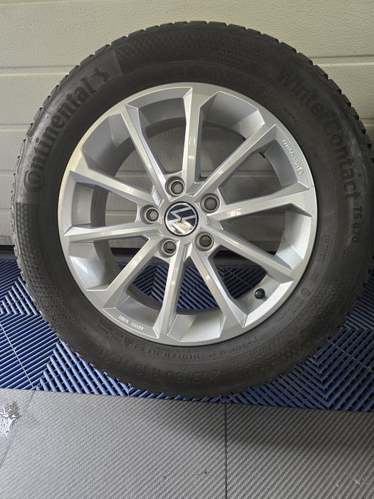 16” VW джанти BORBET + Continental WinterContact TS870