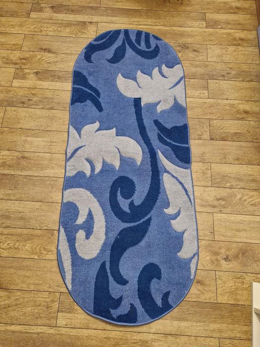 Covor albastru  150×80 cm