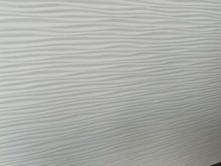 Comodă TV IKEA albă, modernă – 180 cm, soft-close, design texturat