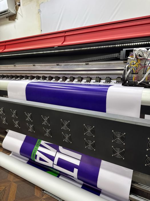 Широкоформатный принтер 3,2м, экосольвент