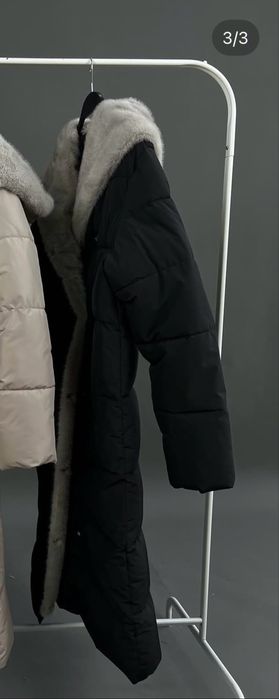 Зимняя куртка черная