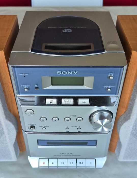 Sony CMT-EP313 sistem audio Micro Hi-Fi CD, radio, casetofon + 2 boxe