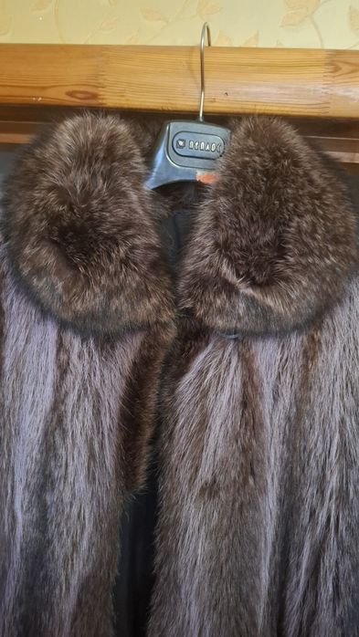 Зимняя  енотов шуба.