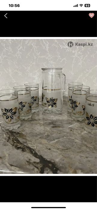 Оригинальный набор для сока и компота.