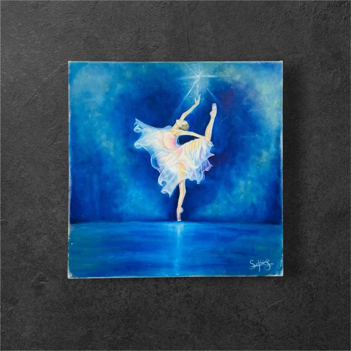 Картина Балерина български художник