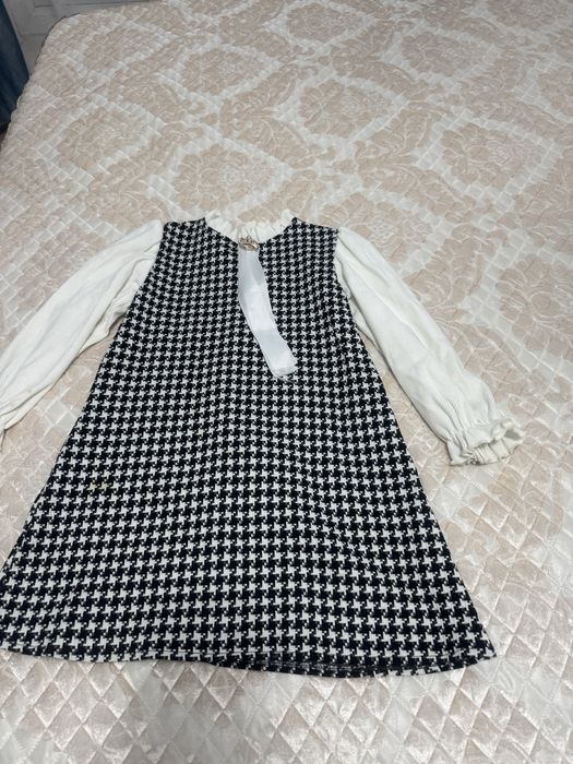 Школьная форма для девочки синего цвета