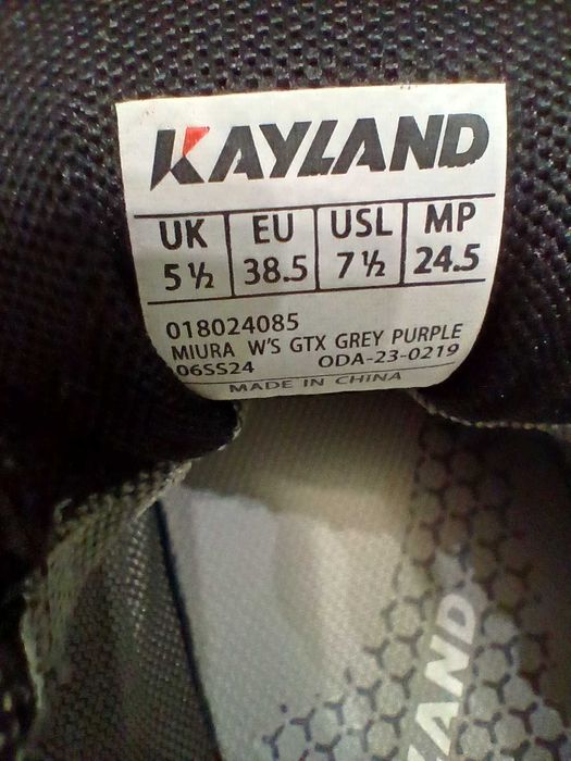Kayland Miura GTX 38.5