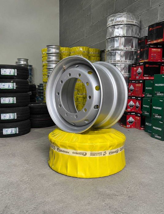 Yuk mashinalar uchun 22.5x11.75, 17.5x6.00 va boshqa razmerda diskalar