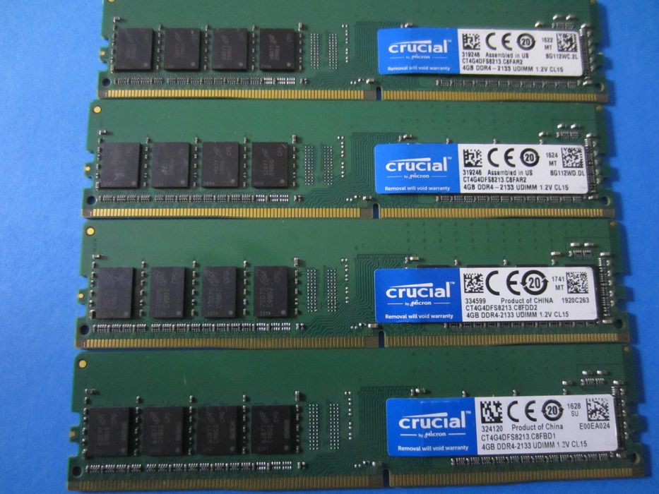 Памет 16GB DDR4  4x4GB за десктоп