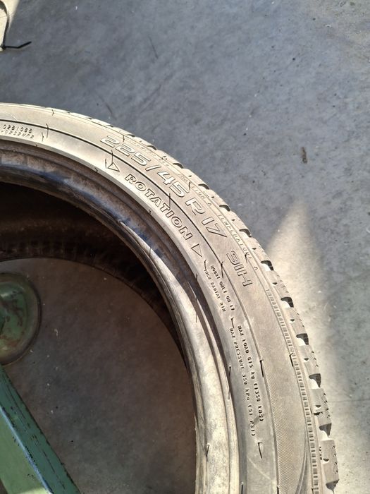 1 Anvelope M+S   225 45 r17 Nokian