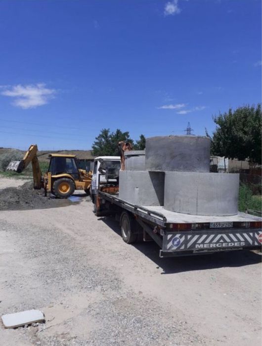 Септик под ключ, кольца для септика