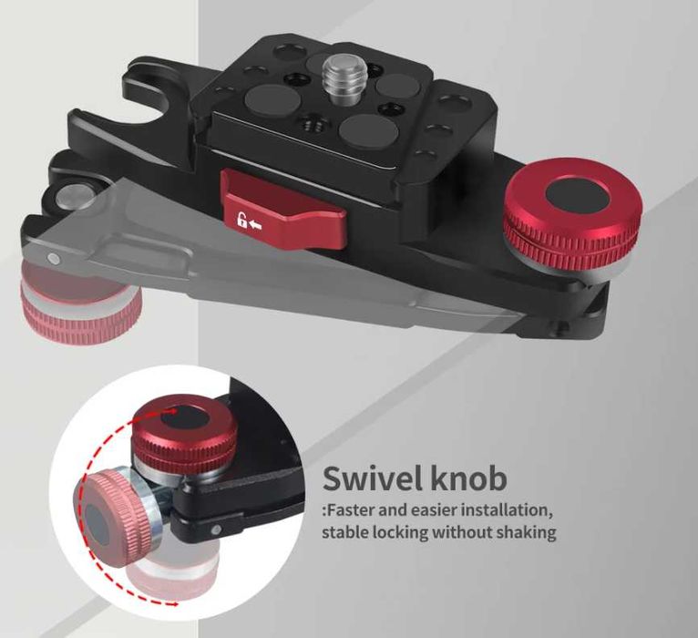 Клипс за закачане на фотоапарат към раница , колан – Canon, Nikon и др