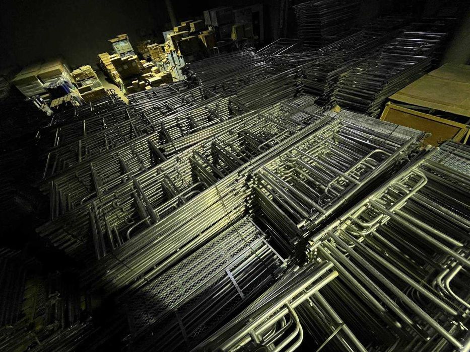 Строительные леса оцинкованные, усиленная труба 40мм, 2.5мм, Китай