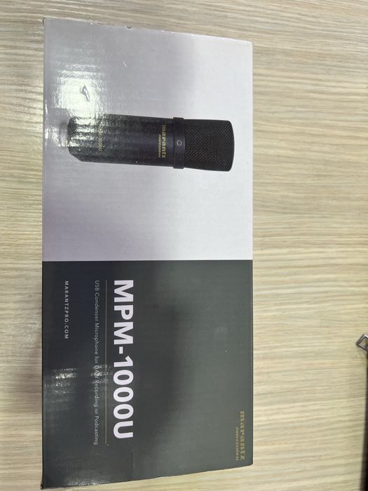 Marantz MPM-1000 USB Микрофон + Пантограф + Поп фильтр