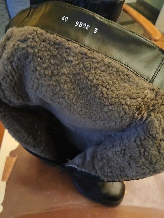 Високи кожени ботуши Kalman № 40