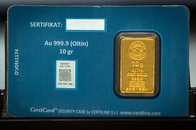 999 probali oltin quyma | 999 пробали олтин қуйма | Золотые слитки 999