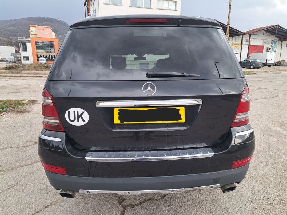 Заден капак Мерцедес ГЛ Х164 багажник сив черен Mercedes GL X164 задна