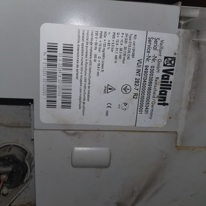 Centrala vaillant cu boiler