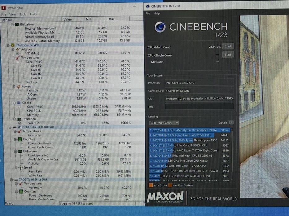 Процесор Intel Core i5 3450
