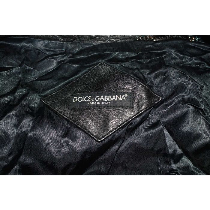 Geaca Bomber Piele Dolce Gabbana Noua cu eticheta marimea 46 S BB80