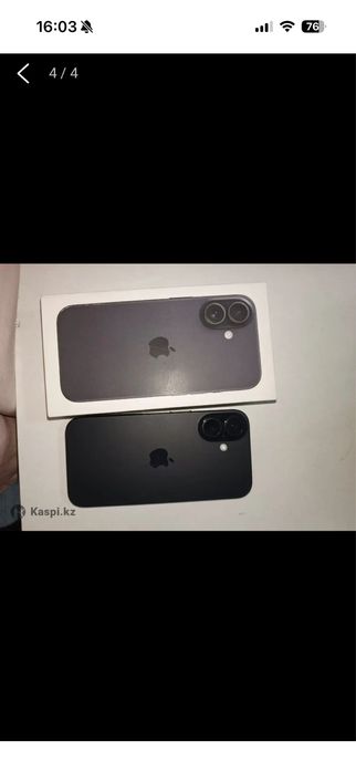Продам iphone 16 256гб.      350.000