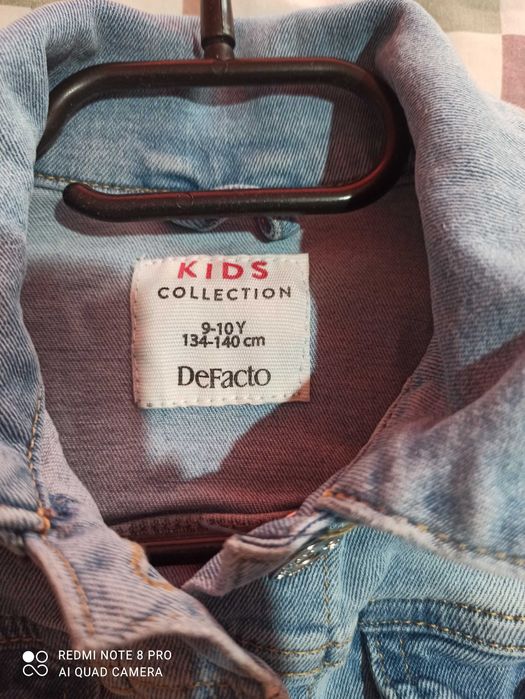 Сет дънки и дънково яке за момиче