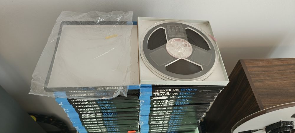 Maxell / Role / Benzi / Magnetofon / 18 cm
