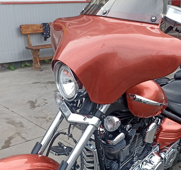 Фейринг, слюда за Yamaha Raider