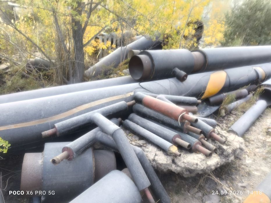 Продам предизолировангые трубы для теплотрассы