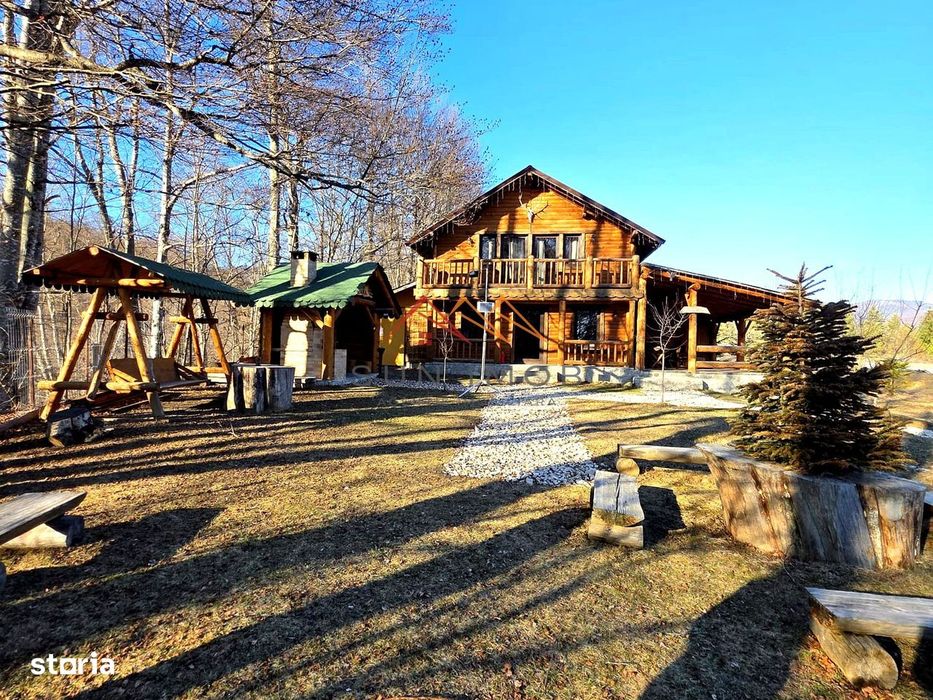 Cabană lemn 2018 | 4 camere | Pădurea Glodeasa – Valea Doftanei