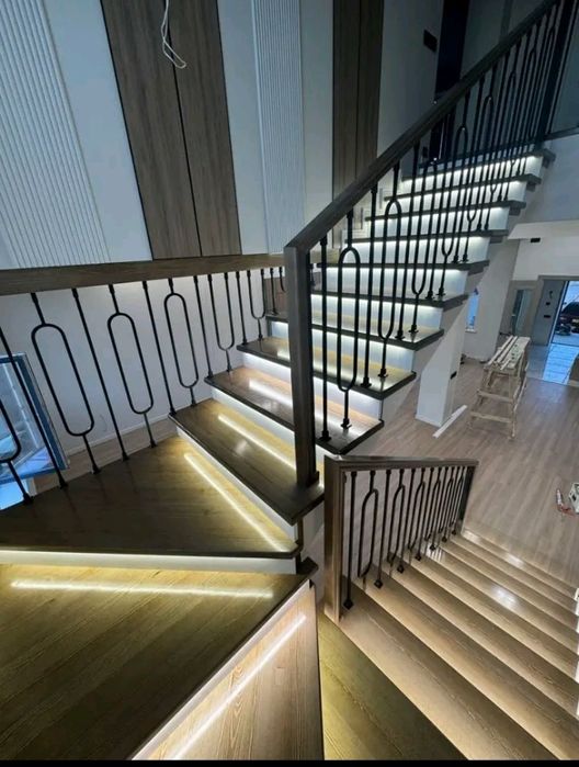 Перила . Лофт перила . Кованые перила