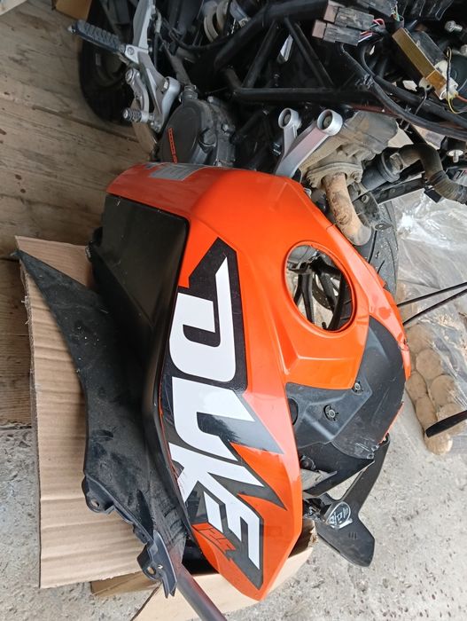 KTM Duke 125 avariat